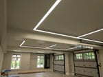 8 FT LED Linear Fixture, 9600 Lumen Max, 80W, CCT Selectable, 120-277V, White or Silver Finish