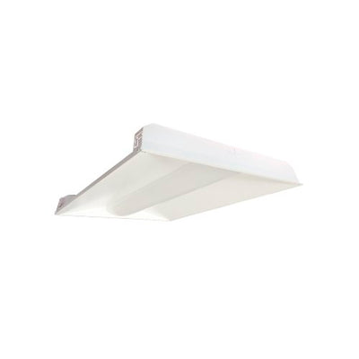 2 x 2 Foot LED Troffer, Wattage and CCT Selectable, 130 lm/W, Dimmable, 120-277V