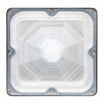 CDLX LED Power Adjustable Low Profile Canopy Light, 15/25/35/45Watt Selectable, 5100 Lumens, 120-277V, 3000k, 4000K, or 5000K