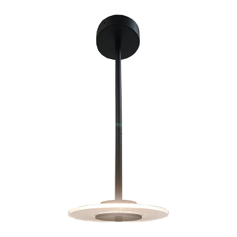 LED 14" Décor Accent Pendent Light, 18W, 900LM, 120V, CCT Selectable 2700K/3000K/35000K/4000K/5000K, Black Finish