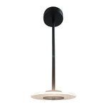 LED 10" Décor Accent Pendent Light, 12W, 700LM, 120V, CCT Selectable 2700K/3000K/35000K/4000K/5000K, Black Finish