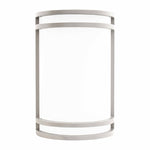 LED Indoor/Outdoor Wall Sconce, 15W, 980Lumens, 120V, CCT Selectable 2700K/3000K/3500K/4000K/5000K, Black, Silver, or Oil-Rubbed Bronze