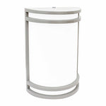 LED Indoor/Outdoor Wall Sconce, 15W, 980Lumens, 120V, CCT Selectable 2700K/3000K/3500K/4000K/5000K, Black, Silver, or Oil-Rubbed Bronze