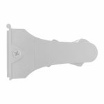 LED Adjustable Wall Pack, 7800 Lumen Max, Wattage and CCT Selectable, 120-277V, White Finish