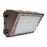 LED Non-Cutoff 2nd Generation Wall Pack, 50W, 6000 Lumens, 120-277V, 3000K, 4000K, or 5000K CCT, Dark Bronze Finish
