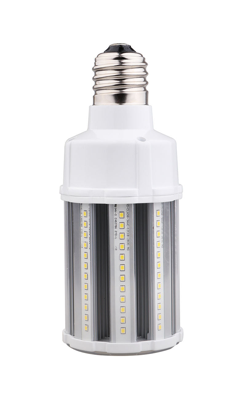 High-Lumen LED Corn Lamp, 5580 Lumens, 36 watt, 3000K or 5000K, 120-277V, E39 Base