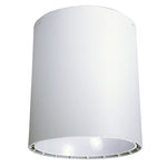 9" Ceiling Mount Cylinder Light, 6,400Lm, CCT & Wattage Selectable, 120-277V, White