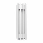 Crest Collection Grasp Trim Wall Sconce, 1800 Lumens, 100-277V, 5/10/15/20W Selectable, 3000K, 4000K, or 5000K, Dark Bronze or Silver