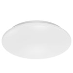 11" LED Flush Cloud Fixture, 20W, 1,500 Lumens, 120V, CCT Selectable 2700K/3000K/3500K/4000K/5000K, White Finish