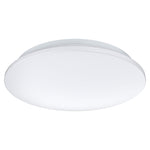11" LED Flush Cloud Fixture, 20W, 1,500 Lumens, 120V, CCT Selectable 2700K/3000K/3500K/4000K/5000K, White Finish