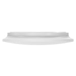 14" LED Flush Cloud Fixture, 20W, 1,500 Lumens, 120V, CCT Selectable 2700K/3000K/3500K/4000K/5000K, White Finish