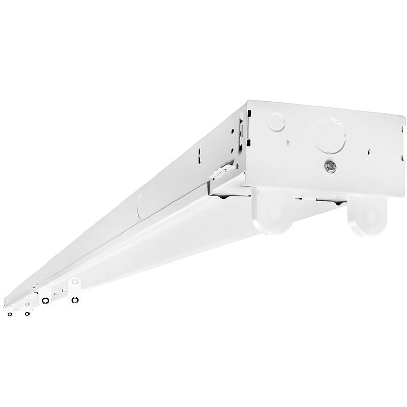6 Pack, 8' LEDReady Strip Light, 120277V, White Finish LRSL8FTT4L