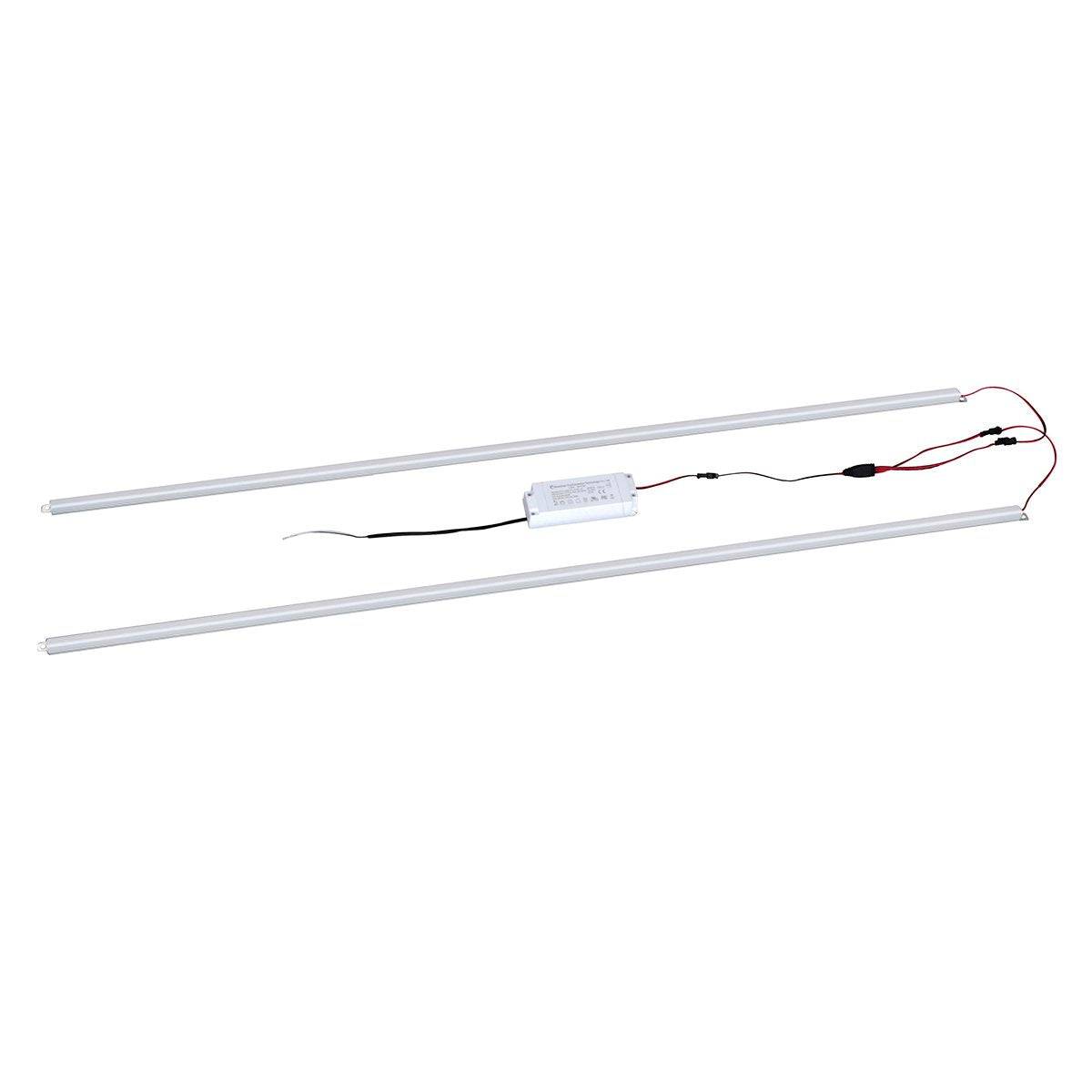 LED Magnetic Retrofit Kit, 4Ft, 2 Strip, 40W | Warehouse-Lighting.com