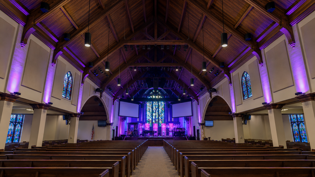 How LED Church Lighting Transformed a Historic House of Worship