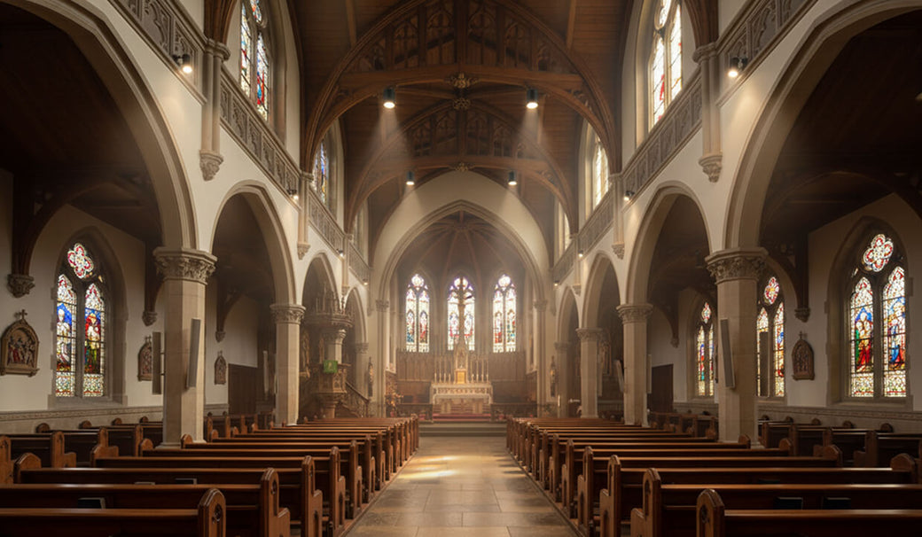 How LED Church Lighting Transformed a Historic House of Worship