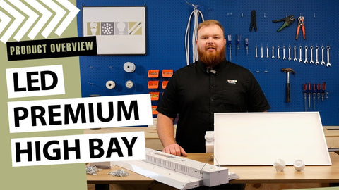 WareLight Premium Linear High Bay light fixture