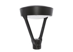 LED Post Top Light, 19800 Lumen Max, Wattage and CCT Selectable, Integrated Photocell, 120-277V