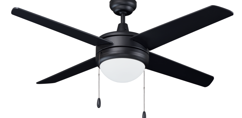 Europa 4-Blade LED Ceiling Fan, 50" Sweep, 120V