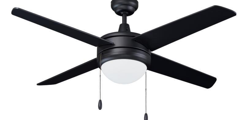 Europa 4-Blade LED Ceiling Fan, 50" Sweep, 120V
