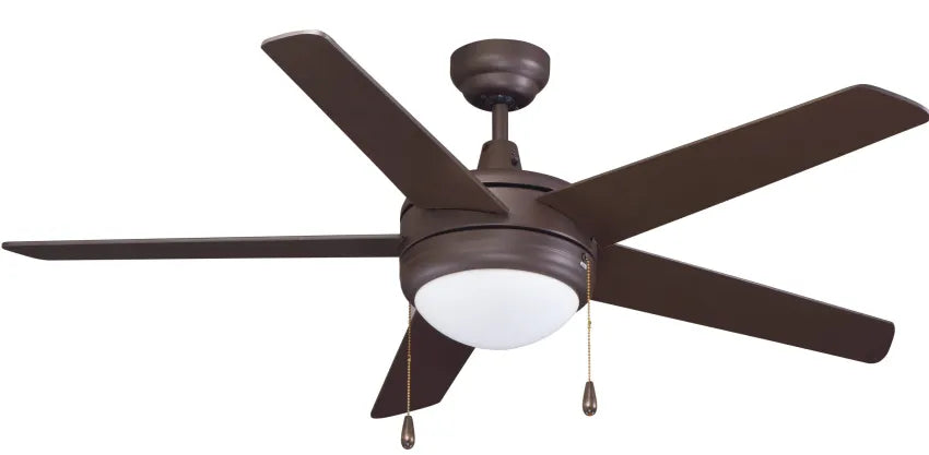 Mirage 5-Blade LED Ceiling Fan, 50" Sweep, 120V