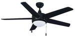 Mirage 5-Blade LED Ceiling Fan, 50" Sweep, 120V