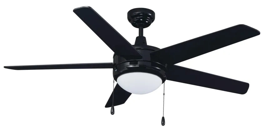 Mirage 5-Blade LED Ceiling Fan, 50" Sweep, 120V