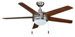 Mirage 5-Blade LED Ceiling Fan, 50" Sweep, 120V