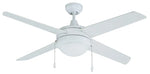 Europa 4-Blade LED Ceiling Fan, 50" Sweep, 120V