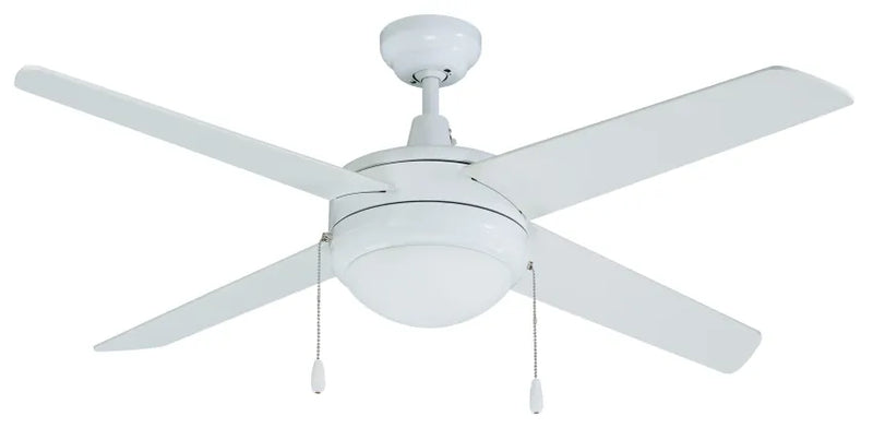 Europa 4-Blade LED Ceiling Fan, 50" Sweep, 120V