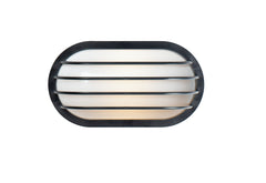 Bulwark 1-Light Outdoor Wall Sconce, Black or White