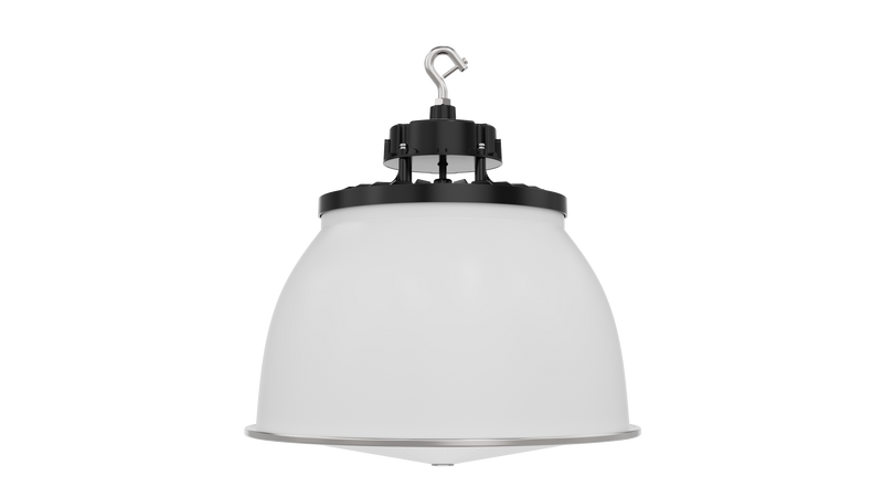 Aries G4 LED UFO High Bay, 24,000 Lumen Max, Wattage and CCT Selectable,  Black Finish, Comparable to 320-400 Watt HID Fixture, 120-277V