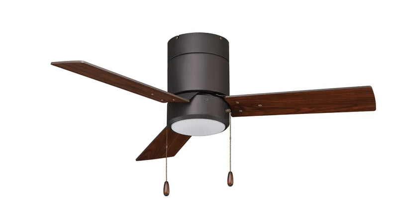 Sabio 3-Blade LED Ceiling Fan, 42" Sweep, 120V