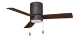 Sabio 3-Blade LED Ceiling Fan, 52" Sweep, 120V