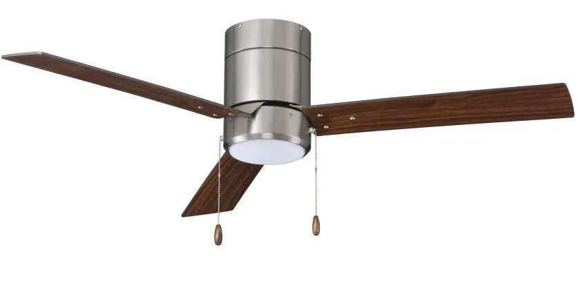Sabio 3-Blade LED Ceiling Fan, 52" Sweep, 120V
