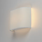 Prime 13" Wide LED Wall Sconce, 680 lumens, 10W, 3000K CCT, 120-277V, White Linen, Oatmeal, Black Organza or Grass Cloth Finish