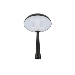 Commercial Grade Solar Pedestrian LED Post Light, 3700 Lumen Max, 6000K, w/ Motion Sensor and Timer - 3