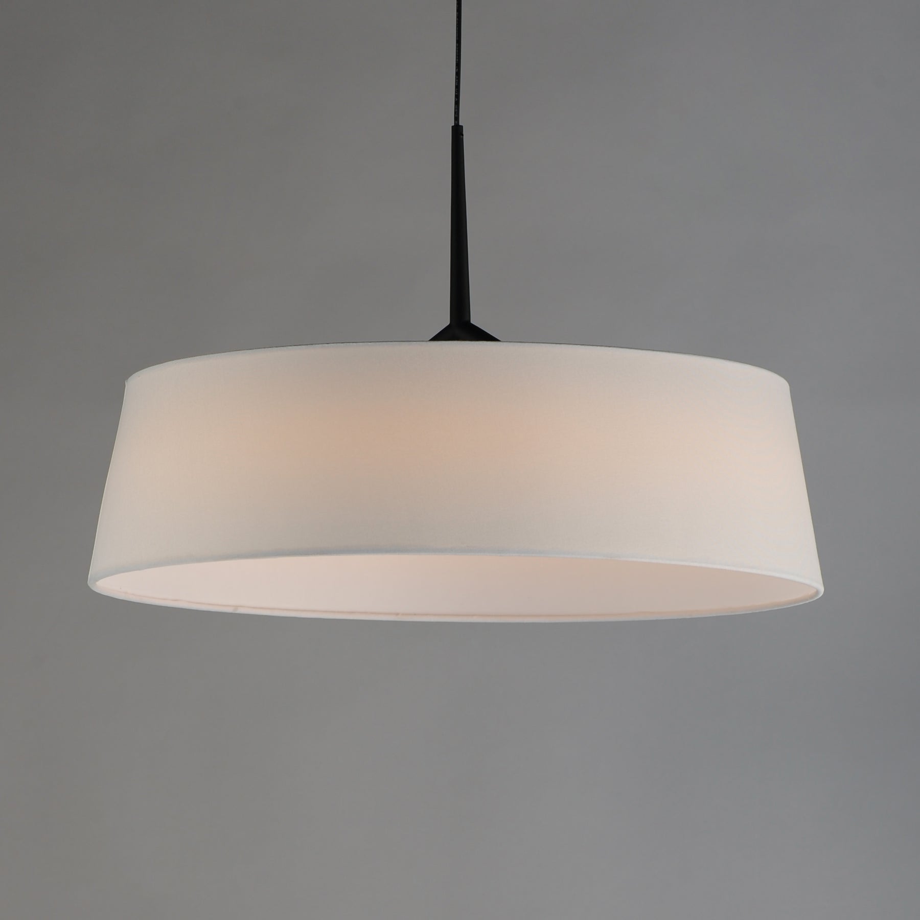 Paramount 21" LED Pendant, Natural Aged Brass or Black