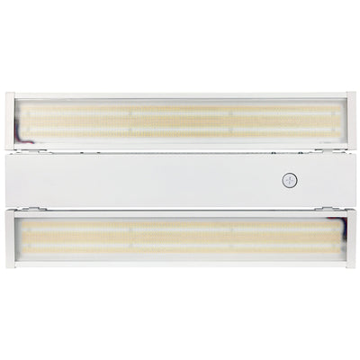 Foldable 2 Foot Linear High Bay, 14,850 Lumens, 70W/90W/110W Selectable, 5000K, 0-10V Dimmable, 120-277V, White Finish