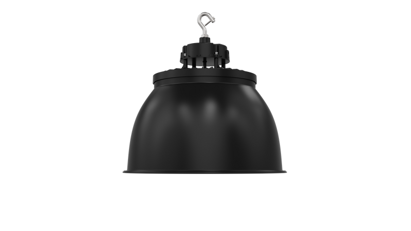 Aries G4 LED UFO High Bay, 24,000 Lumen Max, Wattage and CCT Selectable,  Black Finish, Comparable to 320-400 Watt HID Fixture, 120-277V