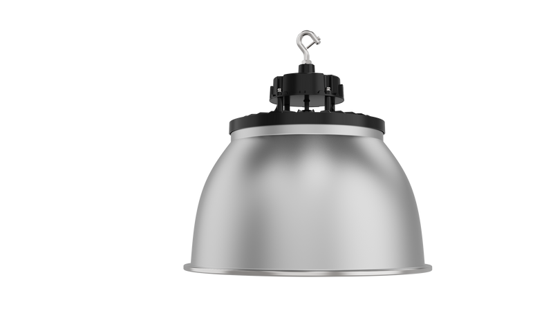 Aries G4 LED UFO High Bay, 24,000 Lumen Max, Wattage and CCT Selectable,  Black Finish, Comparable to 320-400 Watt HID Fixture, 120-277V