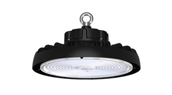 LED UFO High Bay, 51,000 Lumen Max, Wattage and CCT Selectable, 120-277V, Black or White Finish