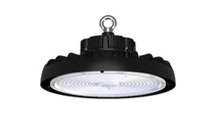 LED UFO High Bay, 51,000 Lumen Max, Wattage and CCT Selectable, 120-277V, Black or White Finish