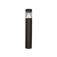 LED Bollard, Flat Top, Cone reflector, 1402 Lumens, 15W, 4000K, 120-277V, Black, Bronze, Silver, or White
