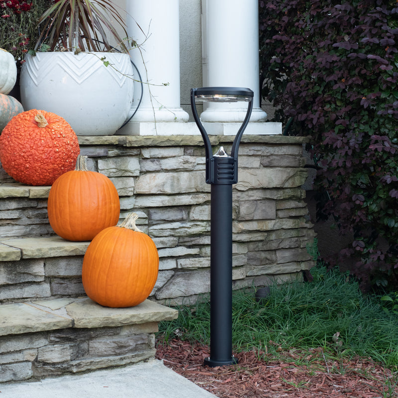 Solar Post Top Light, 2.5 Watt, 150 Lumens, Black