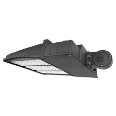 LED Shoebox Area Light, 300W, 42132 Lumens, 4000K or 5000K, 120-277V, Dark Bronze Finish