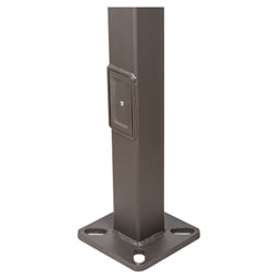 30FT Square Steel Light Pole, 5 Inch