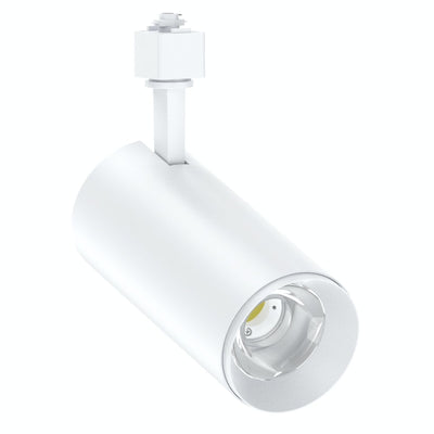 Track Heads: ACRY-Line, 10W, 1000 Lumens, CCT Selectable, 120V, Black or White Finish