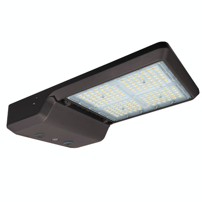 Large LED Area/Parking Lot Light, 14000 Lumen Max, Wattage and CCT Selectable, 120-277V, Bronze Finish