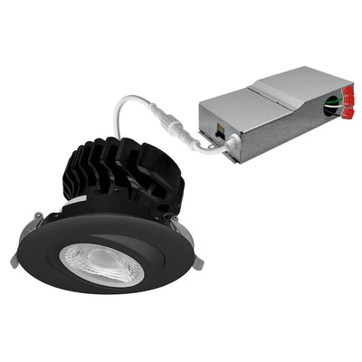 SnapTrim-Line: 4" Gimbal Downlights, CCT Selectable, 12W or 18W, 120V