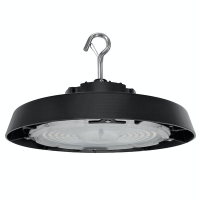 C-LINE: RHB3 UFO High Bays, 36000 Lumen Max, Wattage and CCT Selectable, 277-480V, Black or White Finish